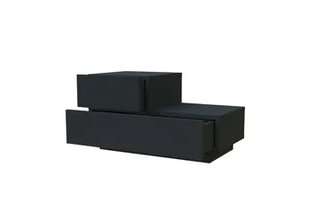 Mutki Nattduksbord 70x35x38,3 cm - Antracit - Möbler - Sovrum - Sängbord