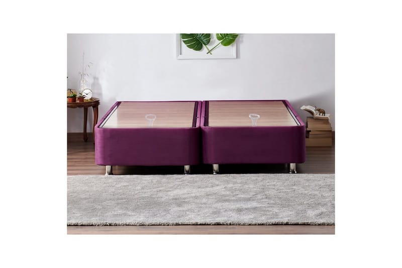 Mytikas Sängram 200x200 cm - Lila - Möbler - Sovrum - Sängram & sängstomme