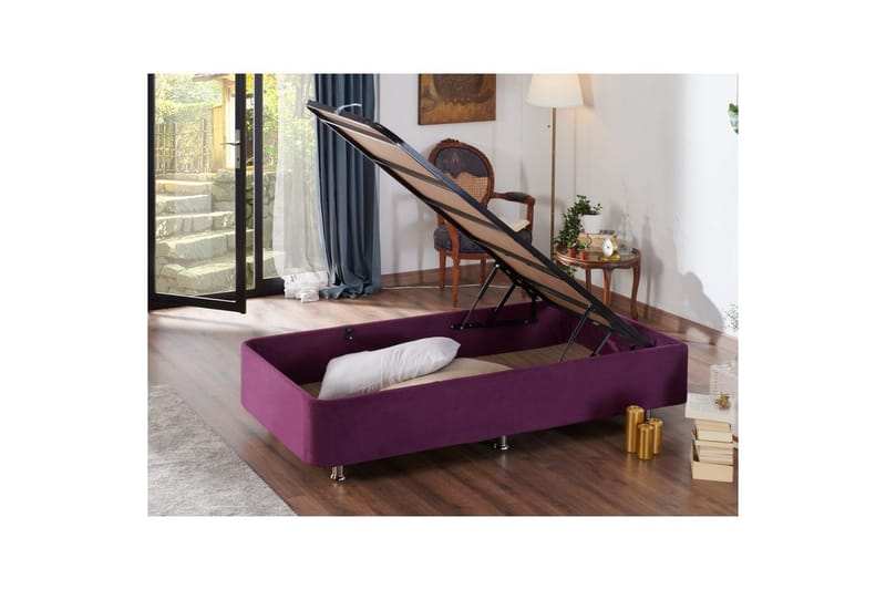 Mytikas Sängram 90x190 cm - Violet - Möbler - Sovrum - Sängram & sängstomme