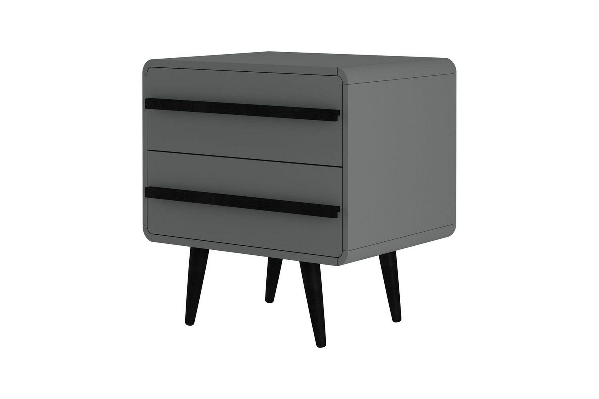 nattduksbord chantal grå - grå