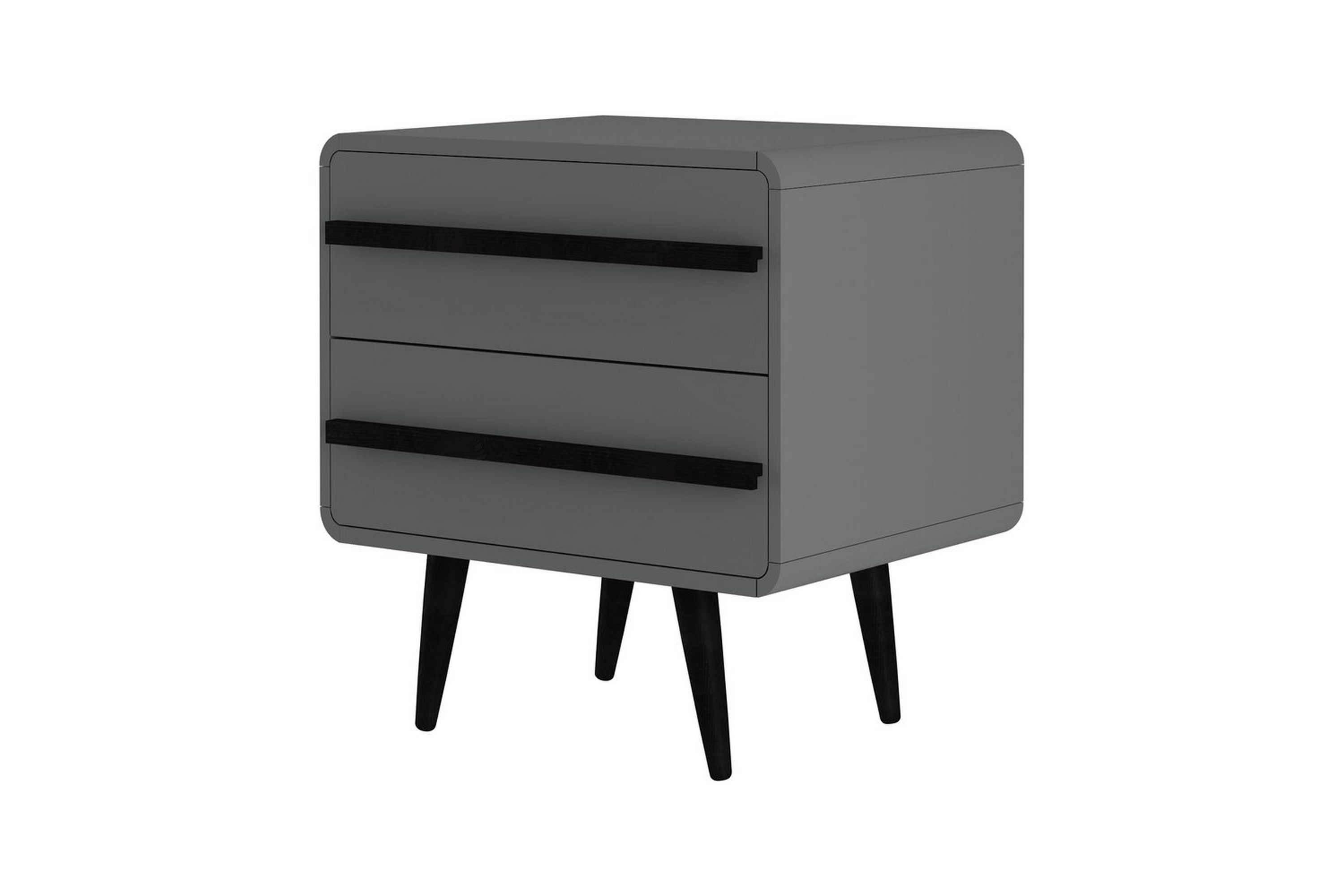 nattduksbord chantal grå - grå