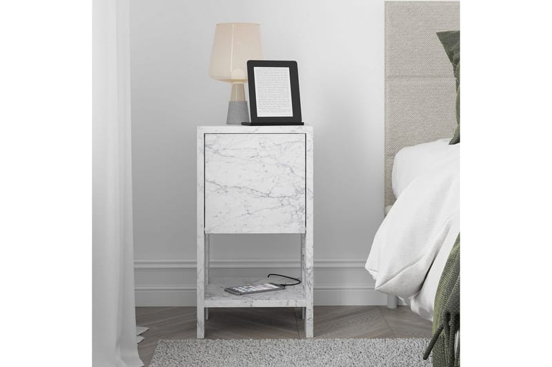 Nattduksbord Haelyn Carraramarmor - Carraramarmor - Möbler - Sovrum - Sängbord