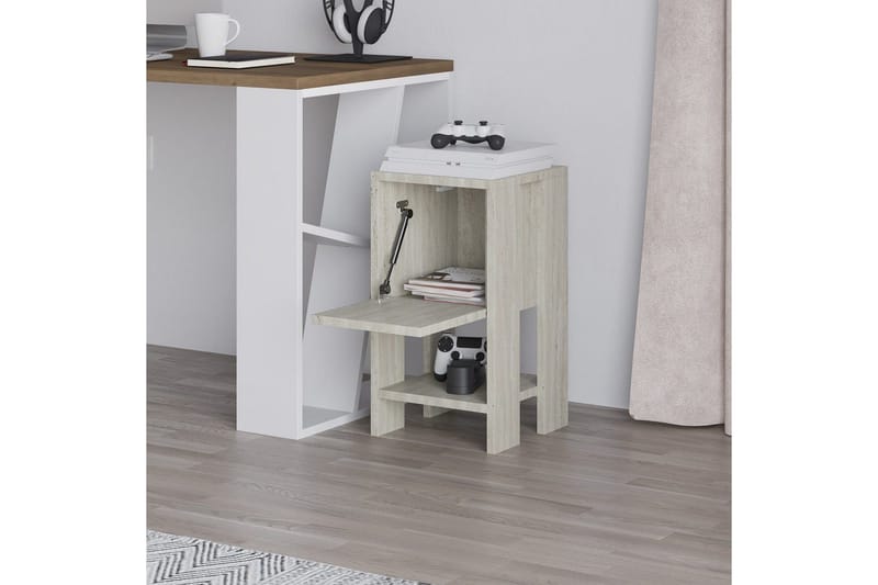 Nattduksbord Haelyn Travertin - Travertin - Möbler - Sovrum - Sängbord