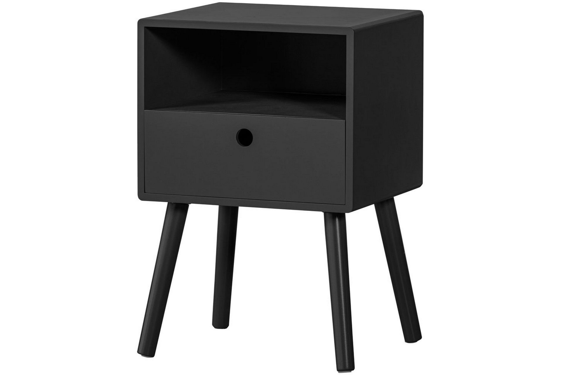 nattduksbord ozzy - svart