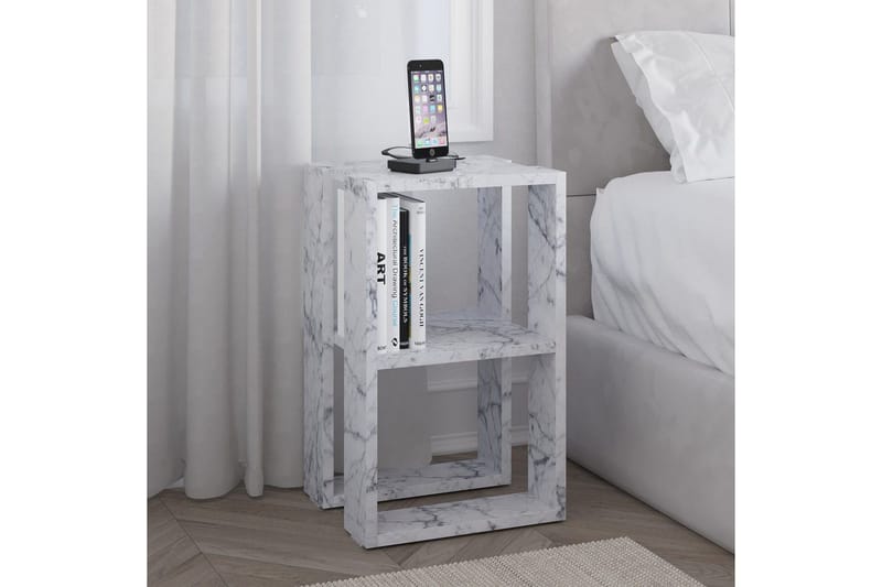 Nattduksbord Quival Carraramarmor - Carraramarmor - Möbler - Sovrum - Sängbord