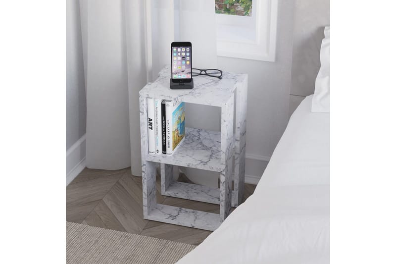 Nattduksbord Quival Carraramarmor - Carraramarmor - Möbler - Sovrum - Sängbord