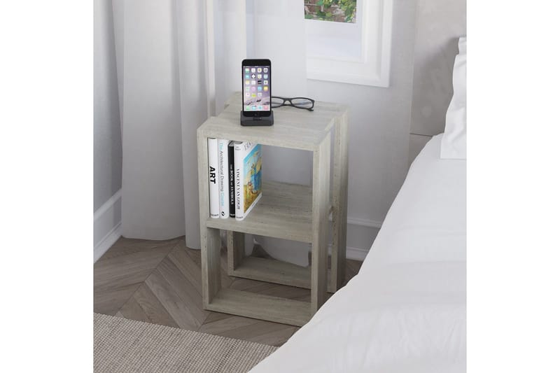 Nattduksbord Quival Travertin - Travertin - Möbler - Sovrum - Sängbord