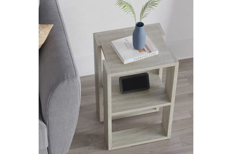 Nattduksbord Quival Travertin - Travertin - Möbler - Sovrum - Sängbord