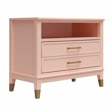 Nattduksbord Westerleigh Blekt Grön - Blekt Rosa - Möbler - Sovrum - Sängbord