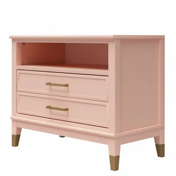 Nattduksbord Westerleigh Blekt Grön - Blekt Rosa - Möbler - Sovrum - Sängbord