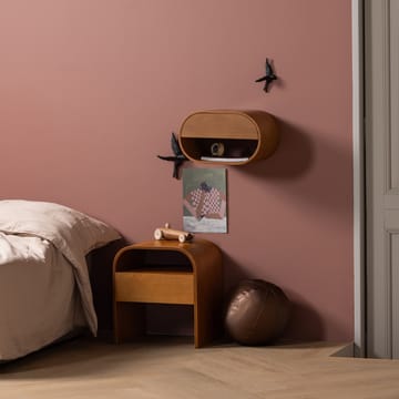 Nattduksbord/Sidobord Momo 40 cm - Brun - Möbler - Sovrum - Sängbord