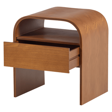 Nattduksbord/Sidobord Momo 40 cm - Brun - Möbler - Sovrum - Sängbord