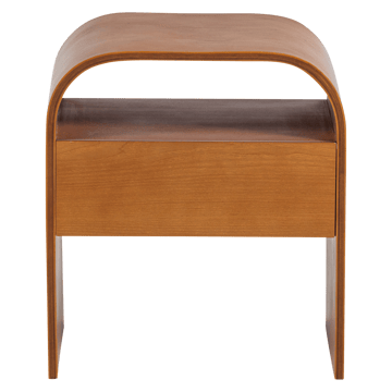 Nattduksbord/Sidobord Momo 40 cm - Brun - Möbler - Sovrum - Sängbord