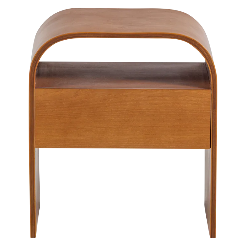 Nattduksbord/Sidobord Momo 40 cm - Brun - Möbler - Sovrum - Sängbord