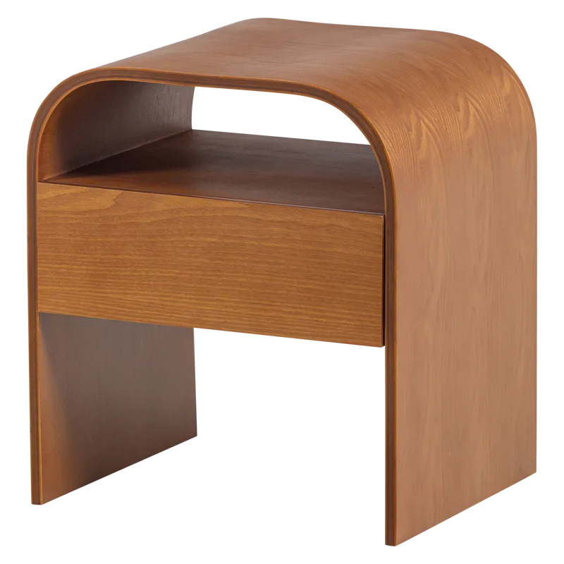 Nattduksbord/Sidobord Momo 40 cm, Brun