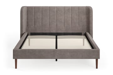 Nattljus Sängram 160x200 cm med välvd sänggavel - Brown - Möbler - Sovrum - Sängram & sängstomme