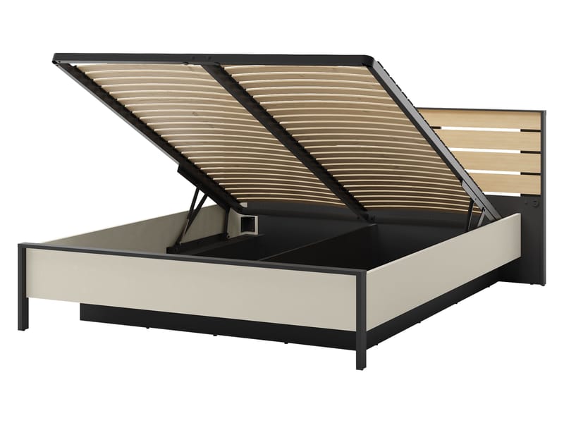 Navron Möbelset För Sovrum - Beige/Svart - Möbler - Sovrum - Möbelset för sovrum