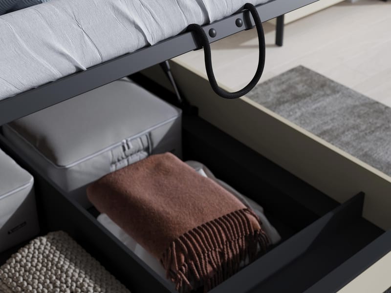 Navron Möbelset För Sovrum - Beige/Svart - Möbler - Sovrum - Möbelset för sovrum