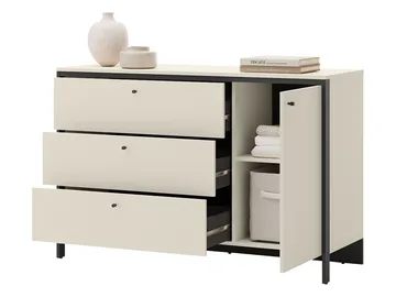 Navron Möbelset För Sovrum - Beige/Svart - Möbler - Sovrum - Möbelset för sovrum