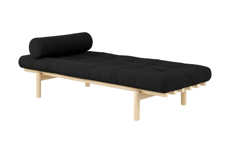 NEXT Dagbädd med Nackkudde Kolsvart/Trä - Karup Design - Dagbäddar