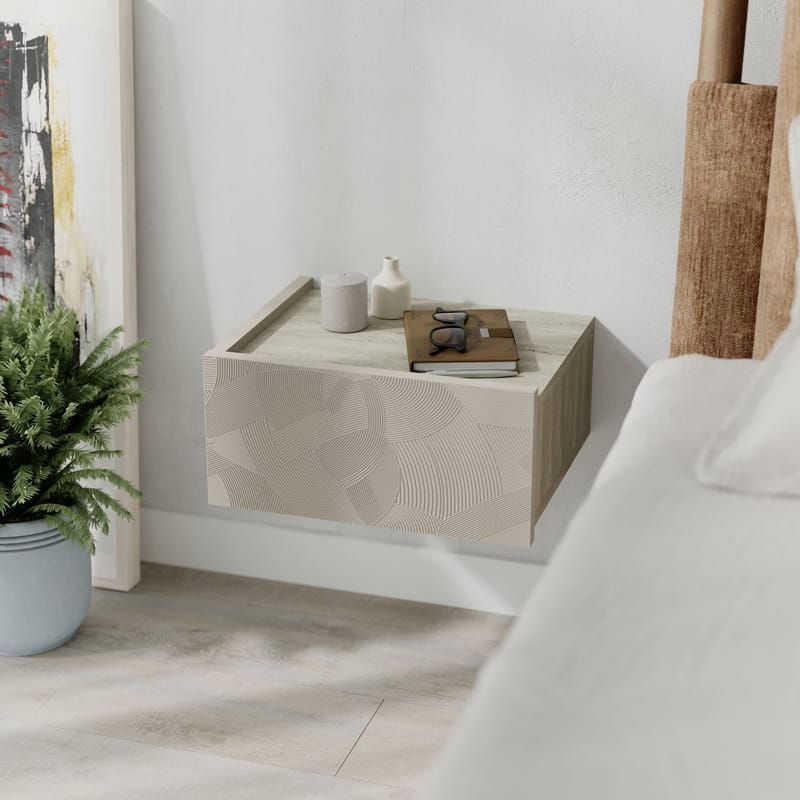 Nilena Sängbord 38 cm - Sandsten travertin - Möbler - Sovrum - Sängbord