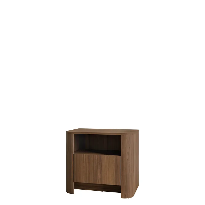 Norrhassel Sängbord 58 cm, brun