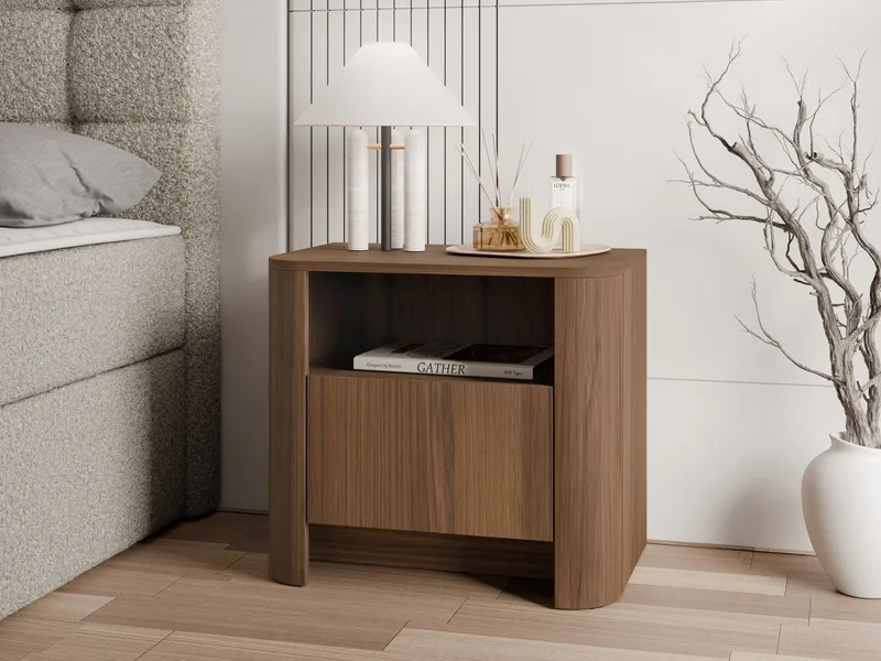 Norrhassel Sängbord 58 cm - brun - Möbler - Sovrum - Sängbord