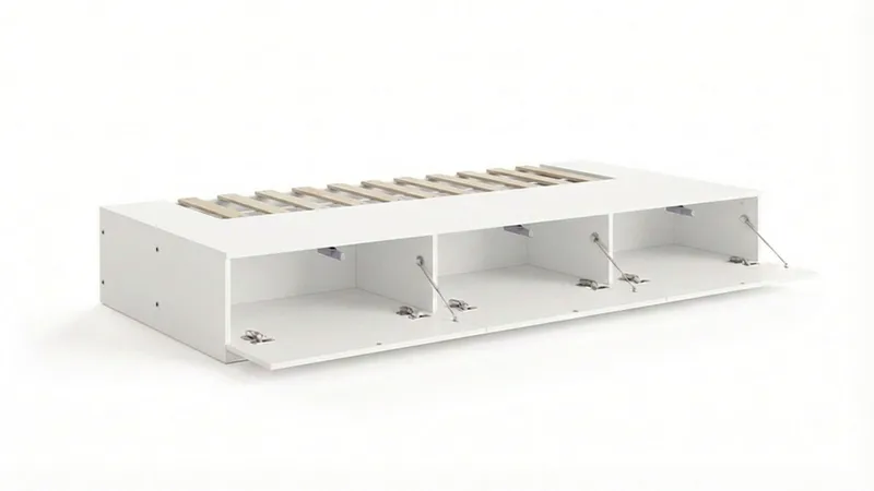 Norrvik Sängram 90x200 cm med förvaring - Möbler - Sovrum - Sängram & sängstomme