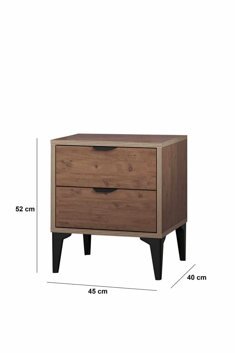 Olyros Nattduksbord 45 cm - Atlas Tall - Möbler - Sovrum - Sängbord