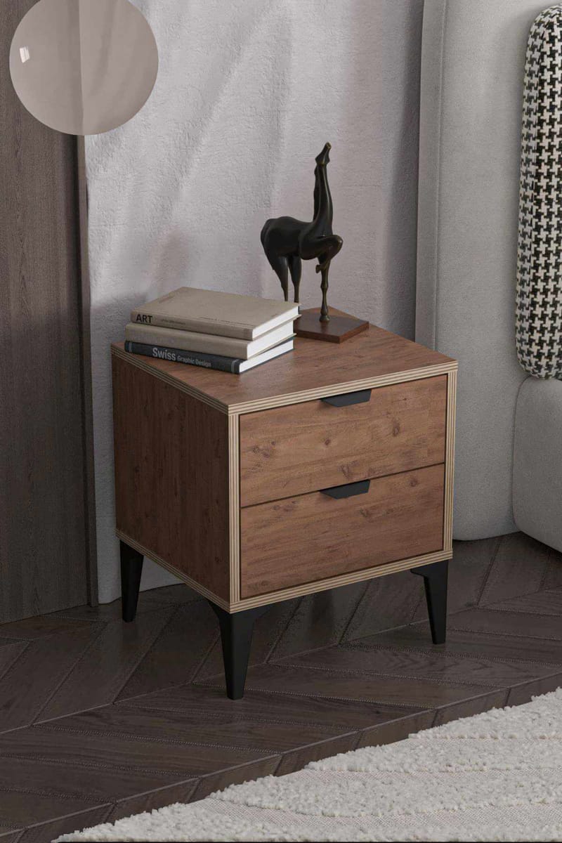 Olyros Nattduksbord 45 cm - Atlas Tall - Möbler - Sovrum - Sängbord