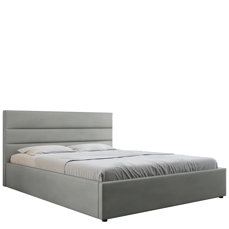 Omrynn Sängram 140x200 cm, Grå