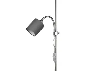 Owen Golvlampa E27+E14 grå - Grå - Möbler - Sovrum - Sovrumslampa