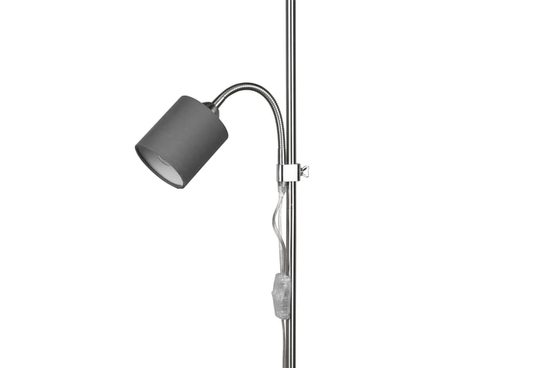 Owen Golvlampa E27+E14 grå - Grå - Möbler - Sovrum - Sovrumslampa