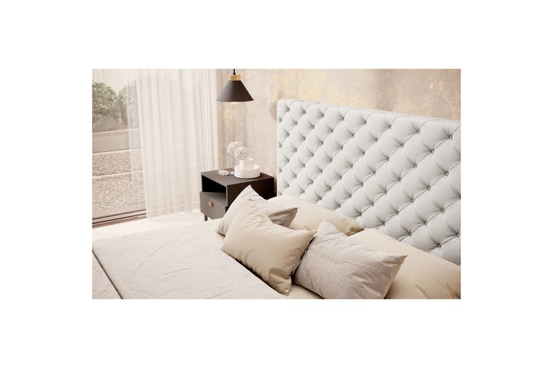 Princce Sängram 160x200 cm - Grå - Möbler - Sovrum - Sängram & sängstomme