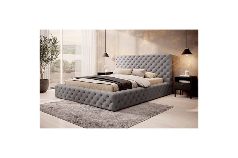 Princce Sängram 160x200 cm - Grön - Möbler - Sovrum - Sängram & sängstomme