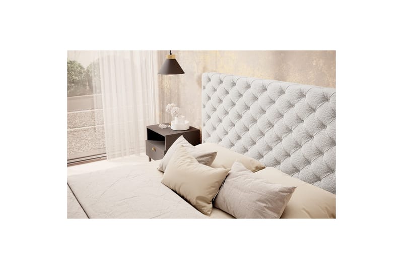 Princce Sängram 160x200 cm - Svartvit - Möbler - Sovrum - Sängram & sängstomme