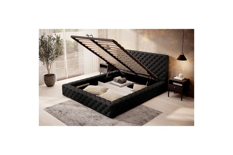 Princce Sängram 180x200 cm - Beige - Möbler - Sovrum - Sängram & sängstomme