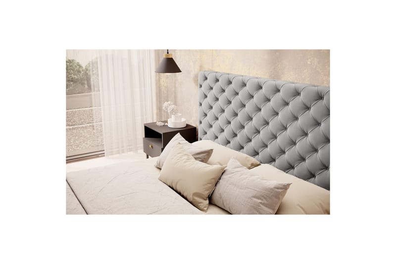 Princce Sängram 180x200 cm - Grå - Möbler - Sovrum - Sängram & sängstomme