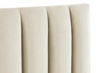 Rakel Sänggavel 180cm - Beige/Sammet - Möbler - Sovrum - Sänggavlar
