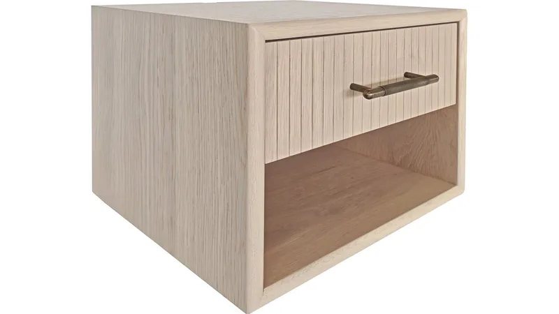 Råvika Sängbord vägghängd - Vitpigmenterad ek - Möbler - Sovrum - Sängbord