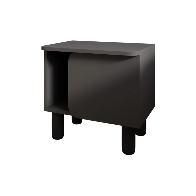 Relento Nattduksbord 50x48,6x30 cm, Antracit