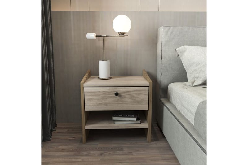 Retzow Sängbord - Valnöt - Möbler - Sovrum - Sängbord