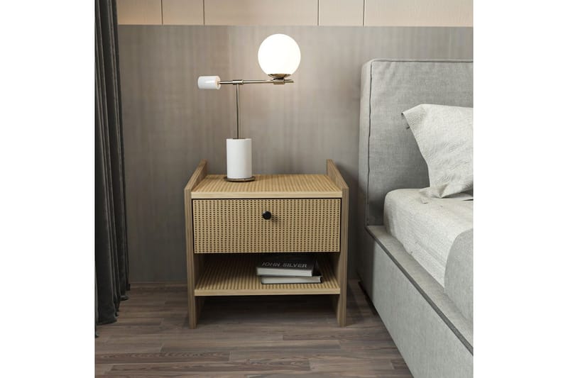 Retzow Sängbord - Valnöt - Möbler - Sovrum - Sängbord