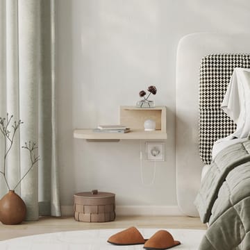 Rilina Sängbord 40 cm - Cream - Möbler - Sovrum - Sängbord