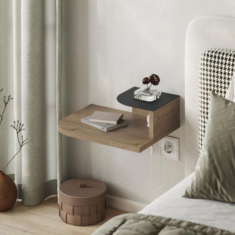 Rilina Sängbord 40 cm - Ek - Möbler - Sovrum - Sängbord