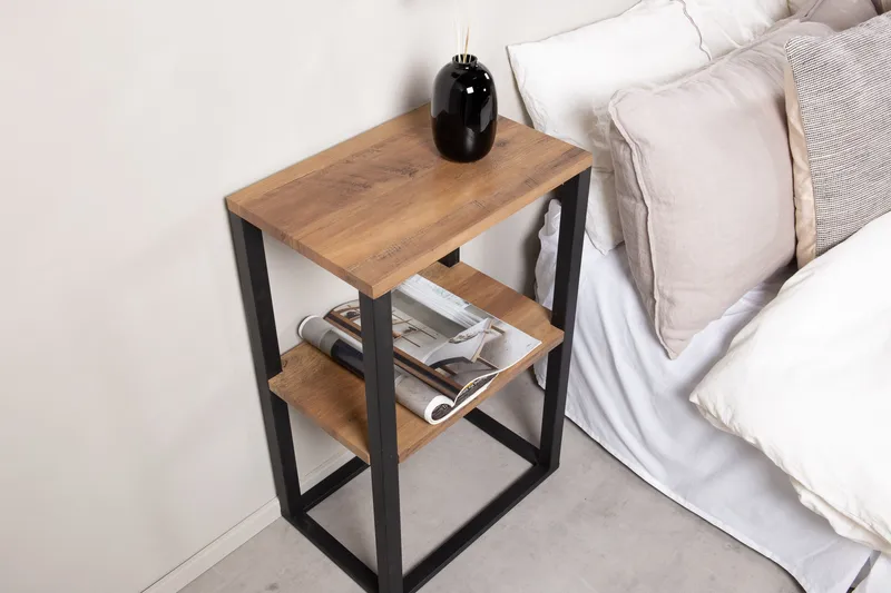 Rise Sängbord 30 cm - Svart - Möbler - Sovrum - Sängbord