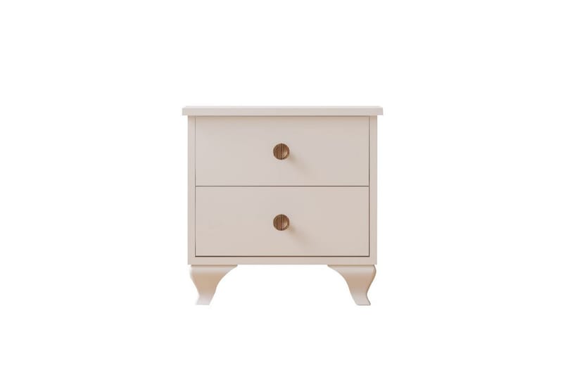 Rivric Sängbord 45 cm - Matt Vit - Möbler - Sovrum - Sängbord