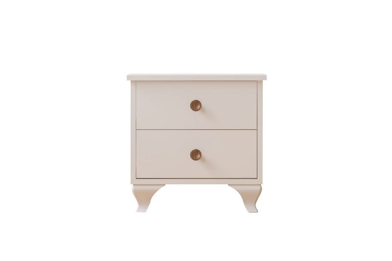 Rivric Sängbord 45 cm - Matt Vit - Möbler - Sovrum - Sängbord