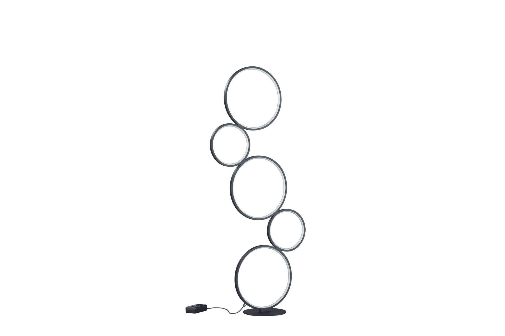 Rondo LED Golvlampa mattsvart - Matt svart