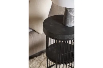Saklani Sängbord 35 cm - Svart - Möbler - Sovrum - Sängbord